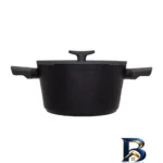 نمای جلو سرویس قابلمه و تابه گرانیت ۳ پارچه لیدوما مدل لئو طراحی و جزئیات کلیدی
