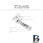 نمای کناری جارو شارژی عصایی شیائومی مدل G۲۰ نسخه جهانی با موتور ۴۶۰ وات، توان مکش ۱۵۰ ایر وات، باتری ۳۰۰۰ میلی آمپر ساعت، فیل