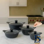 نمای جزئیات سرویس پخت و پز ۸ پارچه مدل best پرداخت و جزئیات مواد