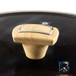 نمای بسته بندی سرویس قابلمه و تابه گرانیت ۱۷ پارچه ام جی اس مدل گارنت برچسب و بسته بندی