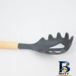 نمای پخته سرویس کفگیر و ملاقه ۱۲ پارچه مدل NDI۱۳۷۴ اصل بافت برنج پخته