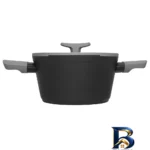 نمای کناری سرویس قابلمه و تابه گرانیت 9 پارچه مدل لیدوما leo پروفایل و ساختار
