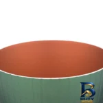 نمای کناری سرویس قابلمه و تابه گرانیت 5 پارچه عروس مدل فورج دلوین پروفایل و ساختار