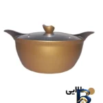 نمای بسته بندی سرویس پخت و پز ۸ پارچه مدل Bst برچسب و بسته بندی