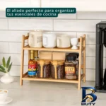 نمای جلو استند جا ادویه ای مدل Coffee Station با طراحی زیبا طراحی و جزئیات کلیدی
