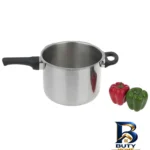 نمای کناری زودپز پارس استیل با کف سه لایه و ظرفیت پروفایل و ساختار