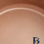 نمای جلو سرویس قابلمه و تابه گرانیت ۲۵ پارچه ام جی اس مدل B کد GB۲۵۱۴ اصل طراحی و جزئیات کلیدی