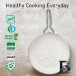 نمای جلو سرویس پخت و پز ۱۲ پارچه ام جی اس کد 800304 طراحی و جزئیات کلیدی