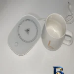 نمای جلو ماگ حرارتی لاکی مدل Energy Saving با صفحه گرم کن برقی طراحی و جزئیات کلیدی