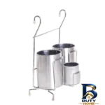 نمای جزئیات جا قاشقی تیکپاک مدل سه قلو کد 609 پرداخت و جزئیات مواد