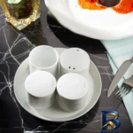 نمای جزئیات سرویس ۵ پارچه نمک و فلفل زی مدل فرم اس پاستل درجه یک پرداخت و جزئیات مواد