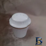 نمای جزئیات نمک پاش چینی طلاکوب مدل کد 02 بسته 6 عددی پرداخت و جزئیات مواد