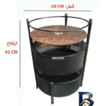 نمای جزئیات سبد پیاز و سیب زمینی دو نیم طبقه پارادایس مدل گردون پرداخت و جزئیات مواد