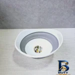 نمای جزئیات سبد پیاز و سیب زمینی ساین مدل گردان توری دو نیم طبقه بدون چرخ پرداخت و جزئیات مواد
