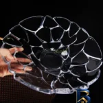 نمای بسته بندی کاسه ناخمن مدل Petals با طراحی زیبا و کاربردی مهر و پرداخت کیسه