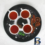 نمای جزئیات سینی پلاستیکی بدون دسته مهروز مدل 6003 فنجان سایز 36×36 سانتی متر پرداخت و جزئیات مواد