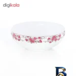 نمای جزئیات پیاله چینی زرین ایران مدل ایتالیا اف آران درجه یک مجموعه ۱۳ عددی پرداخت و جزئیات مواد