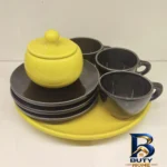نمای جزئیات ست ۸ تکه چای خوری سرامیک مدل کد 188 پرداخت و جزئیات مواد