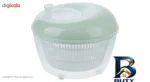 نمای جزئیات سبزی خشک کن همارا مدل Salad Spinner با طراحی خاص پرداخت و جزئیات مواد