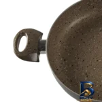 نمای جزئیات تابه دو دسته وون مدل بیسمارک با روکش گرانیتی پرداخت و جزئیات مواد