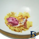 نمای جزئیات کاسه چینی پردیس کاشان مدل مجنون و لیلی بسته 6 عددی پرداخت و جزئیات مواد