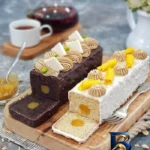 نمای جزئیات قالب کیک مدل مینی لوف مجموعه ۳ عددی پرداخت و جزئیات مواد