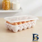 نمای جزئیات ظرف نگهدارنده تخم مرغ مدل ۱۵ خانه بسته ۲ عددی پرداخت و جزئیات مواد