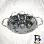 نمای جزئیات سرویس چای خوری 7 پارچه مدل پیتر پیوتر کد 8591 پرداخت و جزئیات مواد