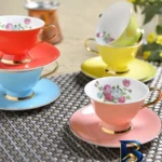 نمای جزئیات سرویس قهوه خوری ۱۲ پارچه کوسوا مدل KGP۰۷۱ اصل پرداخت و جزئیات مواد