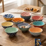نمای جزئیات ست فنجان و نعلبکی پاشاباغچه مدل Aqua کد 95040 - بسته ۶ عددی پرداخت و جزئیات مواد