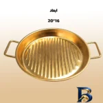 نمای جزئیات تابه استیل ووگ با کیفیت بالا و طراحی مدرن پرداخت و جزئیات مواد