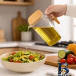 نمای جزئیات ظرف روغن مدرج با کیفیت مدل IREX پرداخت و جزئیات مواد
