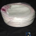 نمای جزئیات کاسه سالاد خوری چینی زرین ایران مدل رز فلاور باکیفیت بسته 6 عددی پرداخت و جزئیات مواد