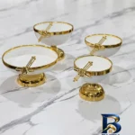 نمای بسته بندی سرویس پذیرایی ۴ پارچه مدل پیانو با طراحی زیبا مهر و پرداخت کیسه