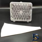 نمای جزئیات ماسوره شیرینی پزی مدل wlt-۵۳ مجموعه ۵۳ عددی اصل پرداخت و جزئیات مواد
