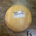 نمای جزئیات پیاله ایکیا مدل بامبو چوبی 973 پرداخت و جزئیات مواد