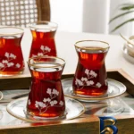 نمای جزئیات سرویس چای خوری ۱۲ پارچه انگلیش هوم مدل Marta پرداخت و جزئیات مواد
