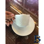 نمای جزئیات ست فنجان و نعلبکی ۱۲ پارچه چینی زرین ایران مدل رادیانس پرداخت و جزئیات مواد