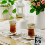 نمای جزئیات سرویس چای خوری ۱۲ پارچه ۶ نفره آنجلا مدل ZP-۳۱۶ اصل پرداخت و جزئیات مواد