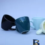 نمای جزئیات فنجان سرام مدل اسپرسو روا پرداخت و جزئیات مواد