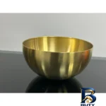 نمای جزئیات کاسه طلایی مدل فلزی کد 244 پرداخت و جزئیات مواد