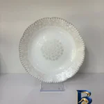 نمای جزئیات سرویس غذاخوری ۲۶ پارچه دینو مدل آرکوپال ۷۰۳ نیلوفری پرداخت و جزئیات مواد