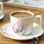 نمای جزئیات سرویس چای خوری ۴ پارچه ۲ نفره انگلیش هوم مدل Magnolia جدید پرداخت و جزئیات مواد