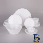 نمای جزئیات سرویس غذاخوری 26 پارچه مدل Diwali Structure گلدن اوپال پرداخت و جزئیات مواد