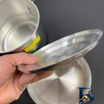 نمای بسته بندی ظرف غذا پیرپناهی مدل CRCL-BZRG کد SHR 872 برچسب و بسته بندی