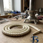 نمای جزئیات المنت سماور با مدل تسبیحی 70cm پرداخت و جزئیات مواد