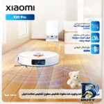 نمای جزئیات جارو رباتیک شیائومی مدل X۲۰ Pro اصل حرکت و نصب پشتی