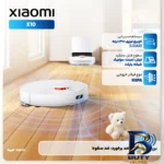 نمای جزئیات جارو رباتیک شیائومی مدل X۱۰ اصل حرکت و نصب پشتی