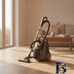 نمای جزئیات جاروبرقی ۲۴۰۰ وات نانیوا مدل NVC۹۸۲۰ اصل پرداخت و جزئیات مواد