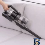 نمای جزئیات جارو شارژی عصایی مایدیا مدل P۲۰SA اصل پرداخت و جزئیات مواد